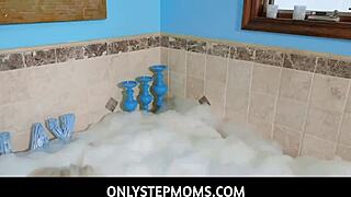Onlystepmoms brook pages stepson walks in on her vibing her clit in the bathtub