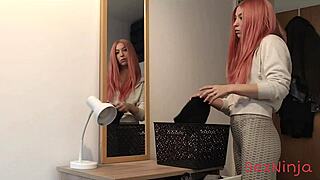deliberately flashing my step mom my erect cock