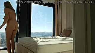 Blonde Cougar Milf Starts Morning With Coffee And Masturbation