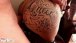 natasha ink does rough anal with piss and deepthroat