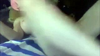 Pink Haired Milf Shemale Penetrates Her Ass