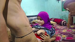 real married couple shares intimate bedroom night