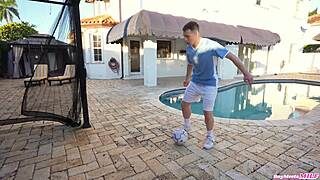 Soccer stepmom raissa bellini fucks stepson to celebrate goal