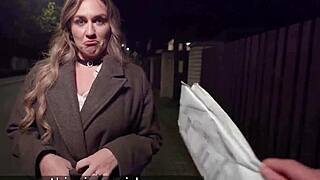 Mature4k milf caught a young man and fucked him hard