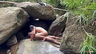 risky outdoor sex with desi big natural tits milf