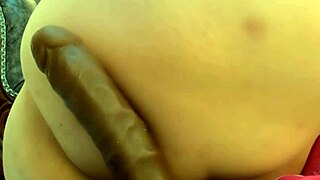 Cheating latina milf wife rides dildo and fingers