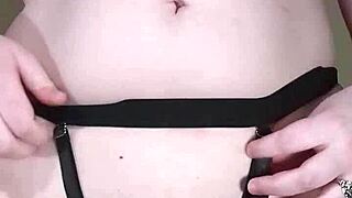 shadowheart cosplay girl uses panty vibrator for solo teasing fun