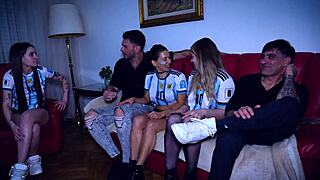 We celebrated argentinas victory with an unforgettable quartet