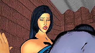 fucked widow bhabhi hard in bathroom after fingering