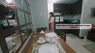Morning Cosplay Fun With Filipina Girlfriend
