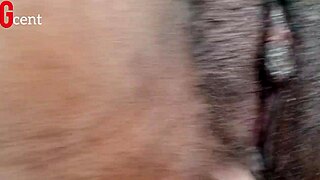 Oiled up perfect pussy gets intense close up fucking