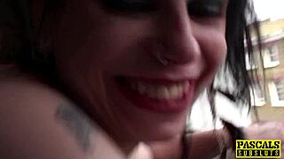 pascalssubsluts gina varneys first deepthroat rough cum drinking