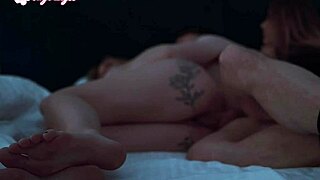 stepson cums inside stepmom after stepsister