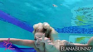 underwater masturbation session with pawg elana bunnz