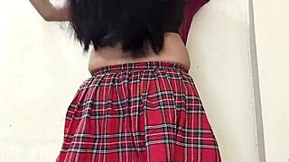Village Schoolgirl Bent Over And Assfucked Hard