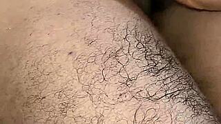 arab wife gets rough fucked in bathroom while husband works