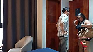 Young actor pays for the room and fucks me in jacuzzi