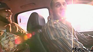Millie morgan gives sloppy bj