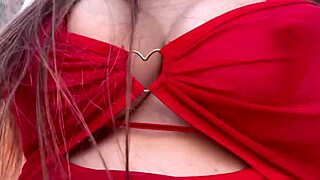 artemisia love sexy outdoor in public big boobs close up for you