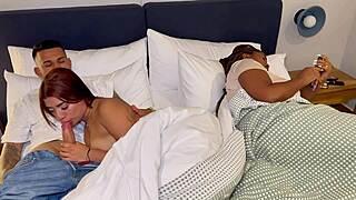 My Boyfriend Fucks Me While Stepmother Rests