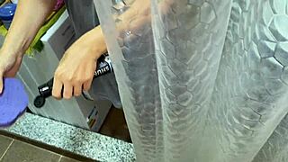 stepmom washed stepson and could not resist his big dick