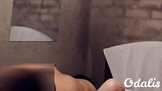 Hard Sex With Boyfriend While Stepsister Listens Next Door