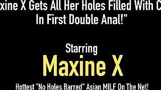 Maxine x gets all holes filled