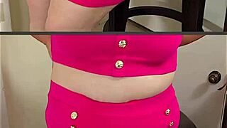 Jamdown26 ssbbw shows off new outfit on camera