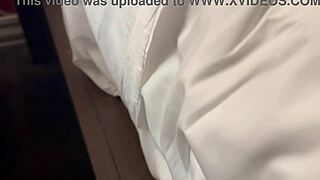 The hotel maintenance man has a foot fetish