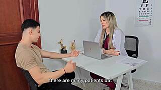 horny doctor fucks her young patient in hospital