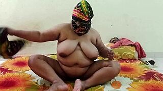 late night moment with stepmom in the quiet house