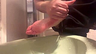 rebeca addams the second dirty feet in laundry room