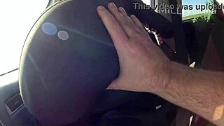 Tight Leggings Car Tease Outdoor Play Blowjob Cum On Face Preview