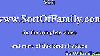 दम, स्टेप सिबलिंग्स के साथ क्लोजअप असफकिंग चेक करो! 🔥💦