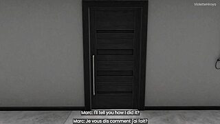 Kaynanama En İyi Boyun Eğen Sarışın Orospu İçin Çok Minnettarım, Büyük Göğüs ve İç Boşaltma Hakimiyetiyle