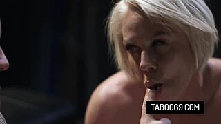 يا إلهي! الزوج الخائن ينيك الميليف المصورة الساخنة هيلينا لوك بقوة!