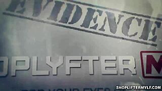 whoa! officer penny barber and marcus bang shoplifter naudi nala in backroom!