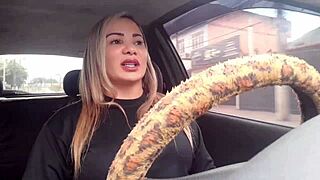 마마드라이브가 그냥 차분한 여행이었나, 아니면 야외 애널로 야생이었나? 조니 홋1이랑.