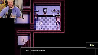 सौतेली माँ बाथरूम में आती है सरप्राइज एनकाउंटर के लिए। बोन टेल अनफोल्ड होता है!