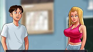 لعب كامل لسمر تايم ساغا الجزء 10 مع مشاهد المعلمة والجدة