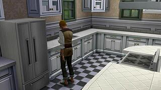 Perverse familie: rijpe stiefmoeder geneukt door stiefzoon terwijl man rust - Netorare