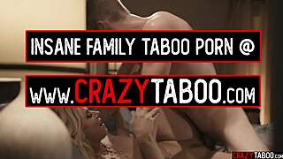 Измамница съпруга India Summer измамена от заварен син в гараж