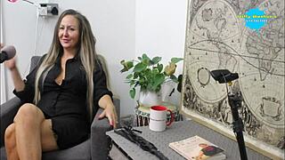 Rohes Interview mit geiler MILF Pornostar