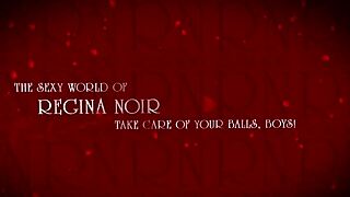 Regina Noir silno cumuje z masáže a vysáva masérovi