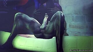 大奶子3D熟女骑上巨大鸡巴狂野骑乘