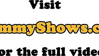 क्या कभी ऐसी ग्लैम मिल्फ देखी जो गॉर्जियस टीन 18+ के साथ सिसर करती है?