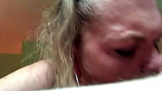 डेम, जेना जेम्स उस ह्यूज कॉक को डीपथ्रोट्स करती है!