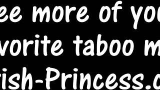 Mama vitregă interzisă Kristi se furișează pentru masturbare manuală și ejaculare pe sâni