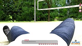 Ep32: Distracție sălbatică cu adolescente fierbinți în acțiune de grup hentai. Ajutând fetele se încinge.