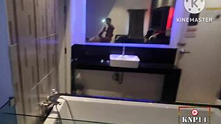 แม่หนาไทยโดนเย็ดในอ่างน้ำ สเปิร์มสองรอบแล้วย้ายไปเตียง